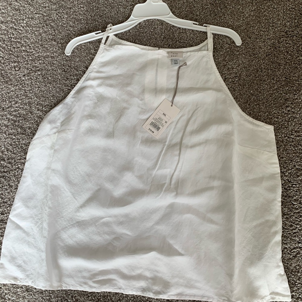Women’s White Tank Top